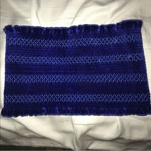 Blue Velvet bandeau